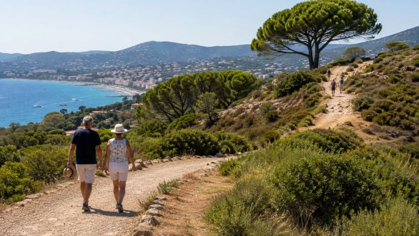 Balades autour de Sainte-Maxime : itinéraires pour tous les niveaux