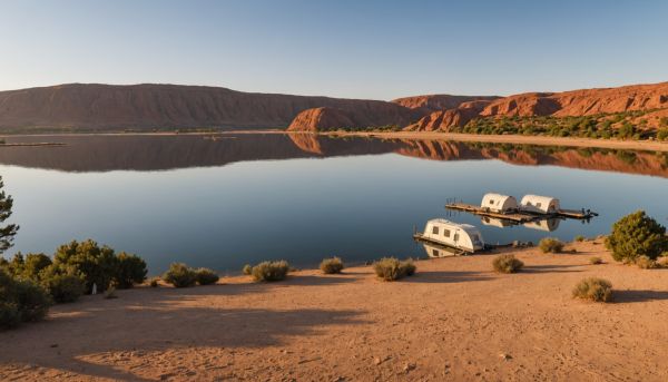 Plongez dans une expérience unique au camping club lac du Salagou