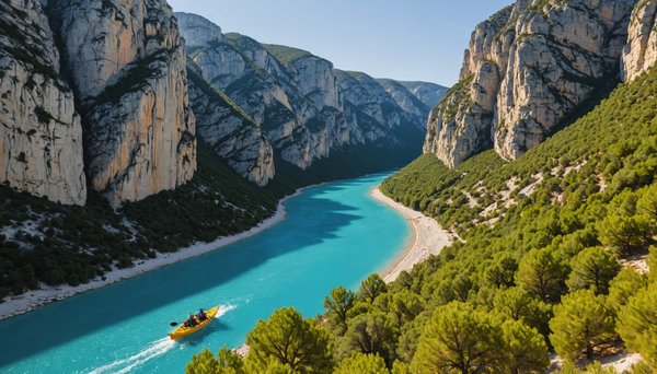 Activités incontournables dans les gorges du verdon avec camping terra verdon