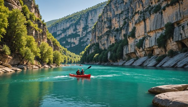 Descendre les gorges de l'ardèche en canoë : conseils et itinéraires