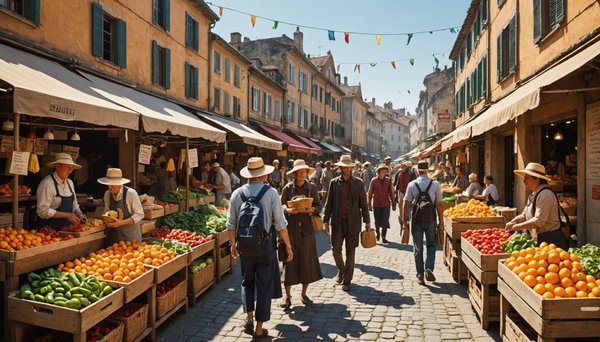 Comment visiter les marchés ou les producteurs locaux en voyage ?