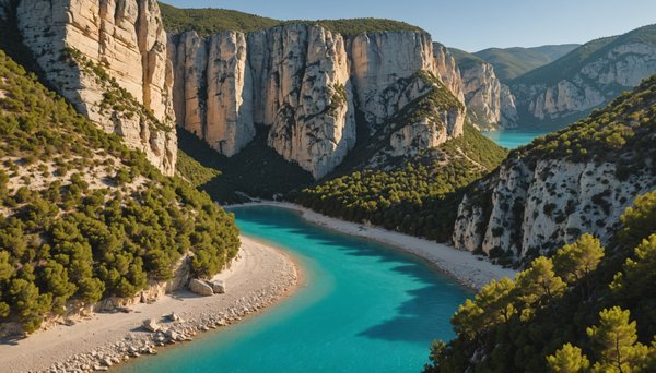 Les plages des Gorges du Verdon